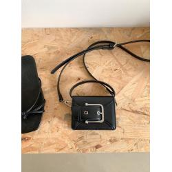 Factory direct leather buckle flap lipstick bag fashion hand bags luxury  2024 mini design shoulder bags for women