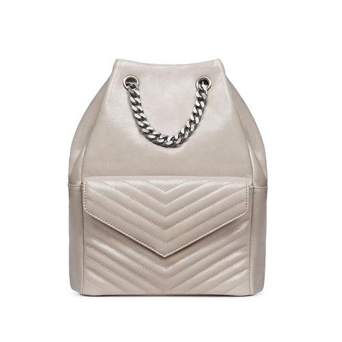 Eco-friendly  Fashion Women Split Leather Backpacks Large Capacity Business School Bag Fashion Travel Backpack For Women