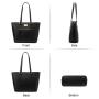 LOVEVOOK 2022 New Fashion pu leather Ladies tote Handbag designer luxury hand bag large capacity womans shoulder totes handbags