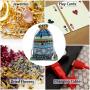20 Pcs 5x7 Inch Mixed Color Small Cloth Cotton Bag Egyptian Ethnic Style Drawstring Jewelry Gift Bag Coin Pouches