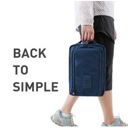 ZWY282 Nylon Waterproof Three-dimensional Shoe Bag Outdoor Travel Portable Handheld Organizer Wholesale Breathable Storage Bag