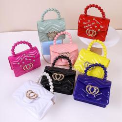 2023 New fashion shoulder bags single chain shoulder bag  pearls kid Candy bags