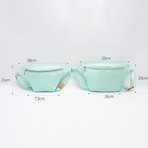Wholesale Custom Portable Durable Multi-colors Travel Zipper Large Nylon Belt Bag Running Waist Bag Fanny Pack Waterproof