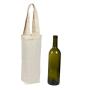 Gelory Wholesale Eco Friendly Cotton Tote Pouches Cotton Canvas Wine Bag Wine Bottle Handle Bags