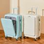Suitcase Large Capacity Luggage Female Front Open Lid Trolley Sets Case Male Boarding Code Universal Wheel Travel Case Trunk