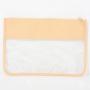 2022 Keymay Transparent Bag Women Pink Color Cosmetic Beach Bag Clear Make Up Bag