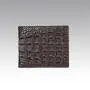 Custom Classic Luxury Genuine Real Crocodile Skin Leather Wallet ID Cards Slots Gift For Men Short Bifold Wallets Customized