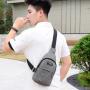 Chest bag for outdoor climbing, cycling, single-shoulder crossbody, oxford cloth chest bag, outdoor sports bag