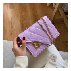 Korean Version Versatile Contrast Color Women's Bag Single Shoulder Diagonal Bag Women's Mini Travel Light Travel Bag
