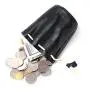 SN023 Small Pocket Coins Purse Genuine Leather Lipstick Organizer Mini Pouch Toiletry Bag Creative Coin Purse Cute Headphone Bag