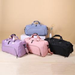 Custom Logo Large Capacity Duffel Bag Multicolor Foldable Waterproof Sports Travel Duffle Bag For Women