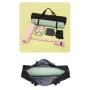 HR637 Women's Popular Fashion New Yoga Mat Waterproof Bag Nylon Travel Fitness Backpack Outdoor Sports Exercise Bucket Bag