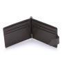 ZHF030 Cross-border RFID Men's PU Card Bag Business Leisure Wallet Buckle Dollar Clip Work Card Set Wholesale