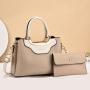 2024 Sequin leather 2 pieces Shoulder bags set luxury designer women's handbags come with a wallet
