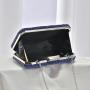 New double sided rhinestone dinner bag high-end dress diamond lady bag bridesmaid bride clutch crossbody bag wholesale
