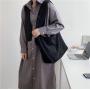women's cross body bag simple large capacity fluffy bag new products popular leopard print single shoulder tote bag