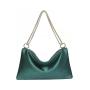 Imitate Slik Stain Underarm Square Evening Bag Party Dinner Bag Gold Chain Handbag Bridal Wedding Clutch Lady sac tendance 2024