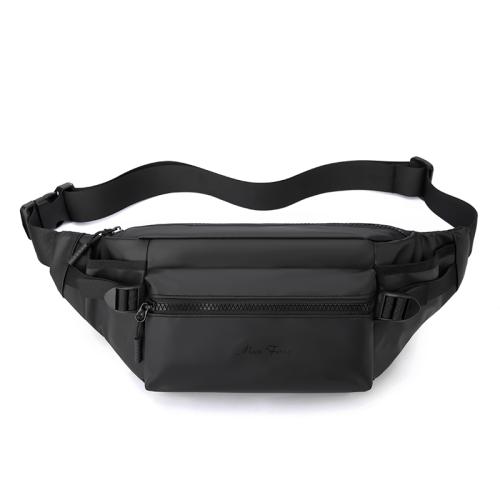 Business Man Sacoche Homme Black Grey Walking Sport Fashion Unique Sling Shoulder Chest Bags