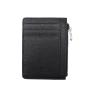 OEW086 Men's Wallet Genuine Leather Zipper Multi-card ID Credit Card Holder RFID Thin Wallet For Men Custom Logo Coin Purse