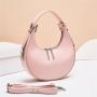 2024 Customized Vegan Leather Women's Shoulder Bag Fashionable Ladies Hand Bag For Women