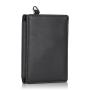Factory wholesale leather id badge card holder business cardholder pu leather badge card holder