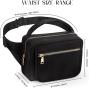 Custom Small Nappy Diaper Belt Bag with Portable Changing Mat Black Mommy Diaper Bag Fanny Pack Waist Bag