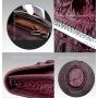 Custom Made Luxury Fashion Genuine Crocodile Skin Leather Women Ladies Evening Party Clutch Bag Purse For Ladies