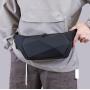 ZWY054 New Men's Biker Waist Pack Fashion Press Shell EV Stylized Shoulder Bag PVC Outdoor Travel Waterproof Crossbody Bag