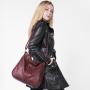 Lovevook Realer high quality PU leather hobo bags women shoulder crossbody bag  large capacity totes bags for women