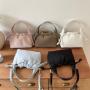 New handbag lady casual crossbody bag drawstring cotton jacket bag fashion shoulder bags for ladies