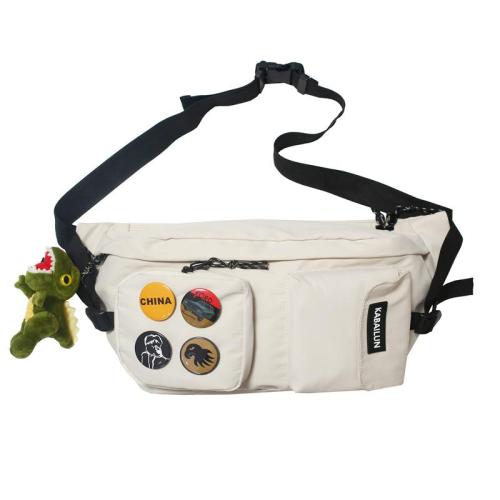 2024 new style waist bag casual women's crossbody bag trendy men's chest bag