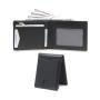 Customized leather good leather money clip bifold wallets minimalist card holder DDP shipping