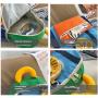 ZWY202 New Lightweight Children Shoulder Bag Oxford Waterproof Cute Cartoon School Bag Wholesale Color Blocking Small Backpack