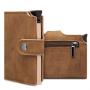 Men Slim Bifold Credit Card Case Compact Card Holder Automatic Pop Up Wallet