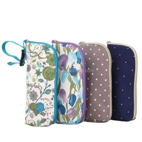 Eco-friendly Polyester Insulated Cooler Bag Thermal Feeding baby Bottle Bag