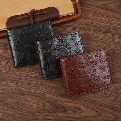 PU leather zipper coin purse, card holder, men's short wallet, source manufacturer, wallet wholesale