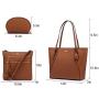 LOVEVOOK 3 in 1 new style  Ladies Handbag Sets wholesale PU leather crossbody Shoulder Bag women's Purse and handbags 2023