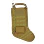 KBW680 Tactical MOLLE Christmas Stocking Bags Military Fan Accessories Storage Bags Christmas Stocking Hanging Outdoor Sports