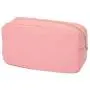 Wholesale Letter Chenille Custom Monogram Makeup Bag Personalized Cosmetic Bag Travel Quilted Nylon Cosmetic Makeup Bag