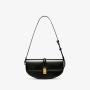 China Manufacturer OEM Plain Leather Handbags Fashion Trending Shoulder Bag Saddle Bags For Women