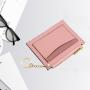 Fashion Zip Pocket Ladies Wallets Purse Custom Short Small Mini PU Leather RFID Women Wallet