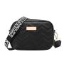 2024 Ladies Korean Wave Pattern Embroidery Bag Fashionable Single Strap Square Bag with Printed Shoulder Foreign Trade