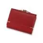 New Fashion Retro Solid Color Women's Short Wallet