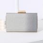 Factory Prices Fashion Style  Pink sparkling fabric Gradient Clutch Bag Small Square Bag Party Wedding Evening Bags For Women