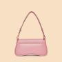 Custom Logo Clutch Purse And Underarm Handbag Satchel Crossbody Bags Women Trendy Saddle Shoulder Bag