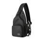 Wholesale Waterproof Large Capacity Travel Backpack With Earphone Hole USB Charging Chest Bags Ladies Crossbody Hand Bag