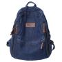 Large capacity denim backpack, new fashionable backpack