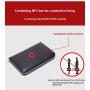 ZF255 RFID Anti-theft Brush Head Layer Cowhide Men Wallet Card Case Long Multifunctional Money Clip Daily Convenient