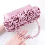 Fashion Handmade Evening Bag Dress Banquet Purse Chain Handbag Party Wedding Flower Evening bags party wedding women hand bags