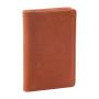 Genuine Leather Mens Trifold Wallet Personalized Slim Front Pocket RFID Card Wallet
